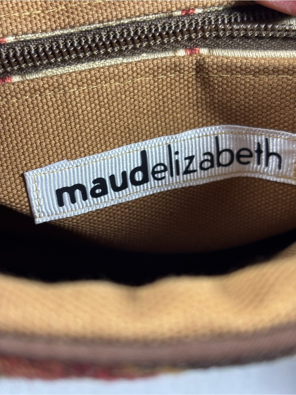 Maude Elizabeth Tapestry Crossbody Bag Boho Floral Foldover Messenger Purse - Picture 10 of 11